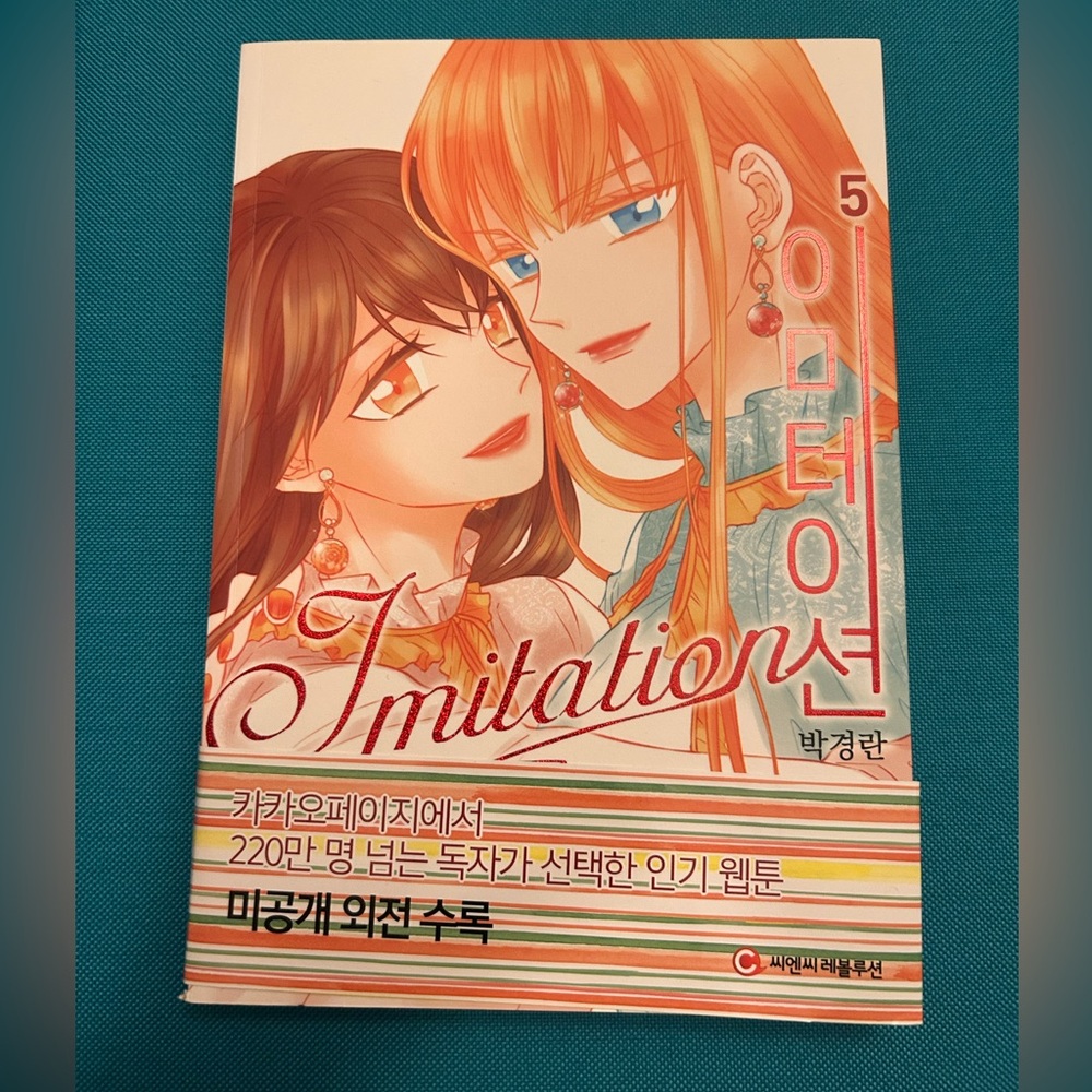 Imitation Korean Webtoon Manhwa Volume 5 in Hangul